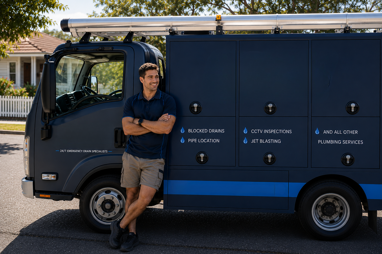 Plumber with Allambie Heights Blocked Drains van